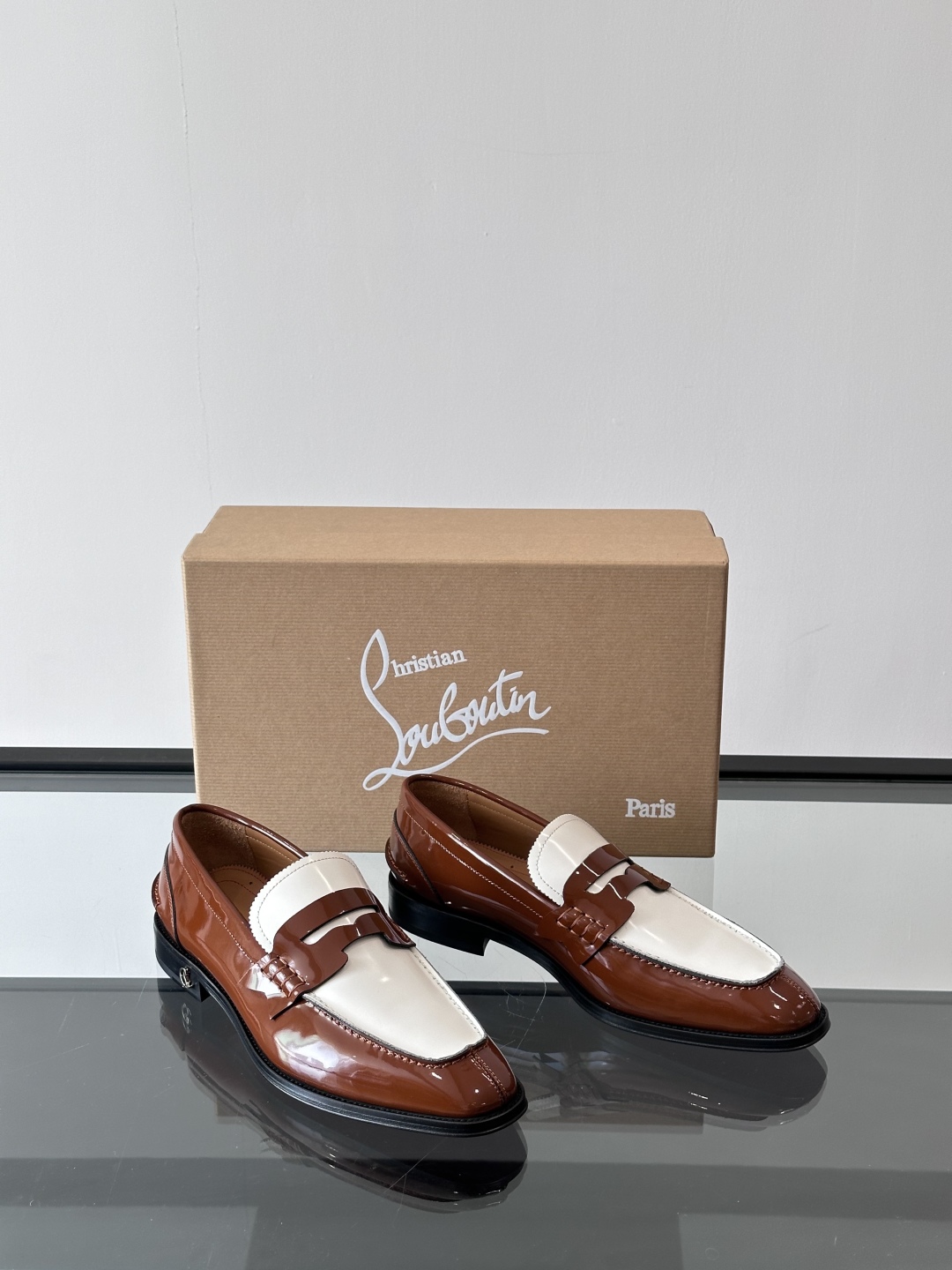 Christia*.Loubouti*高端男士商务正装皮鞋，原版真牛皮大红底，意大利进口牛皮大底，头层牛