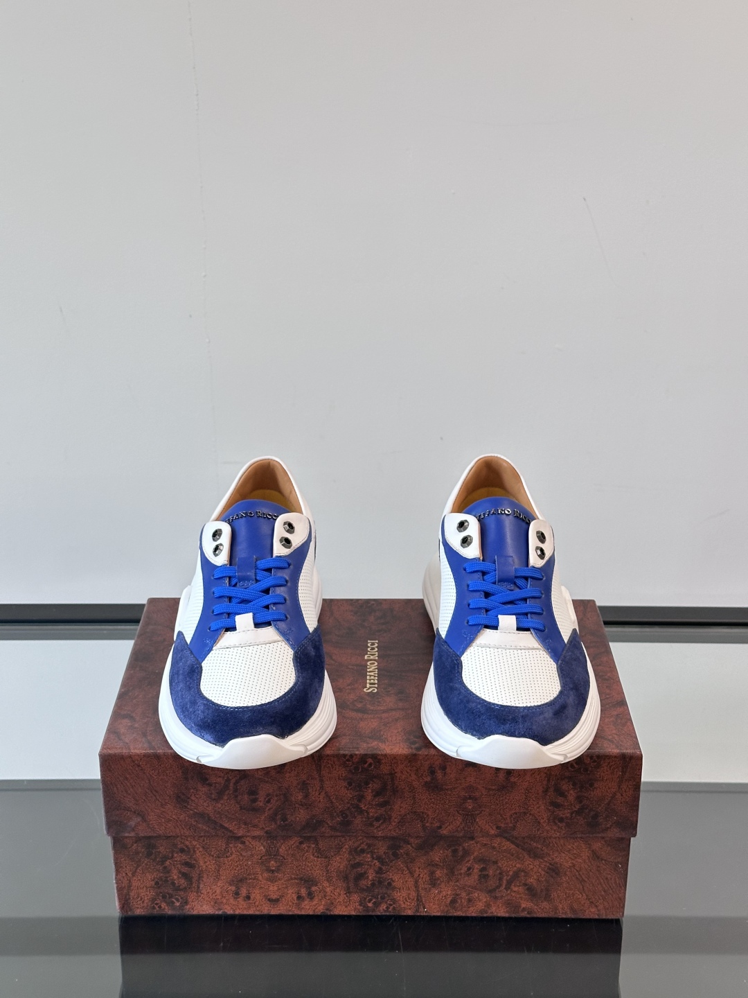 Stefano Ricci Leather Sneakers: Stylish, Breathable Design for Everyday Wear 3 cmp i1750065181452 2163 0 1