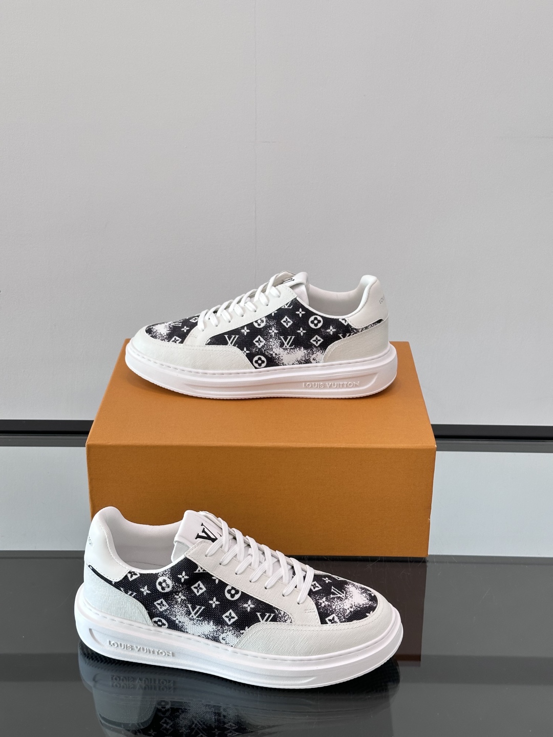 Louis Vuitton Beverly Hills Monogram Sneakers - Premium Leather, Size 38-44 5 cmp i1750065612378 4096 0 3
