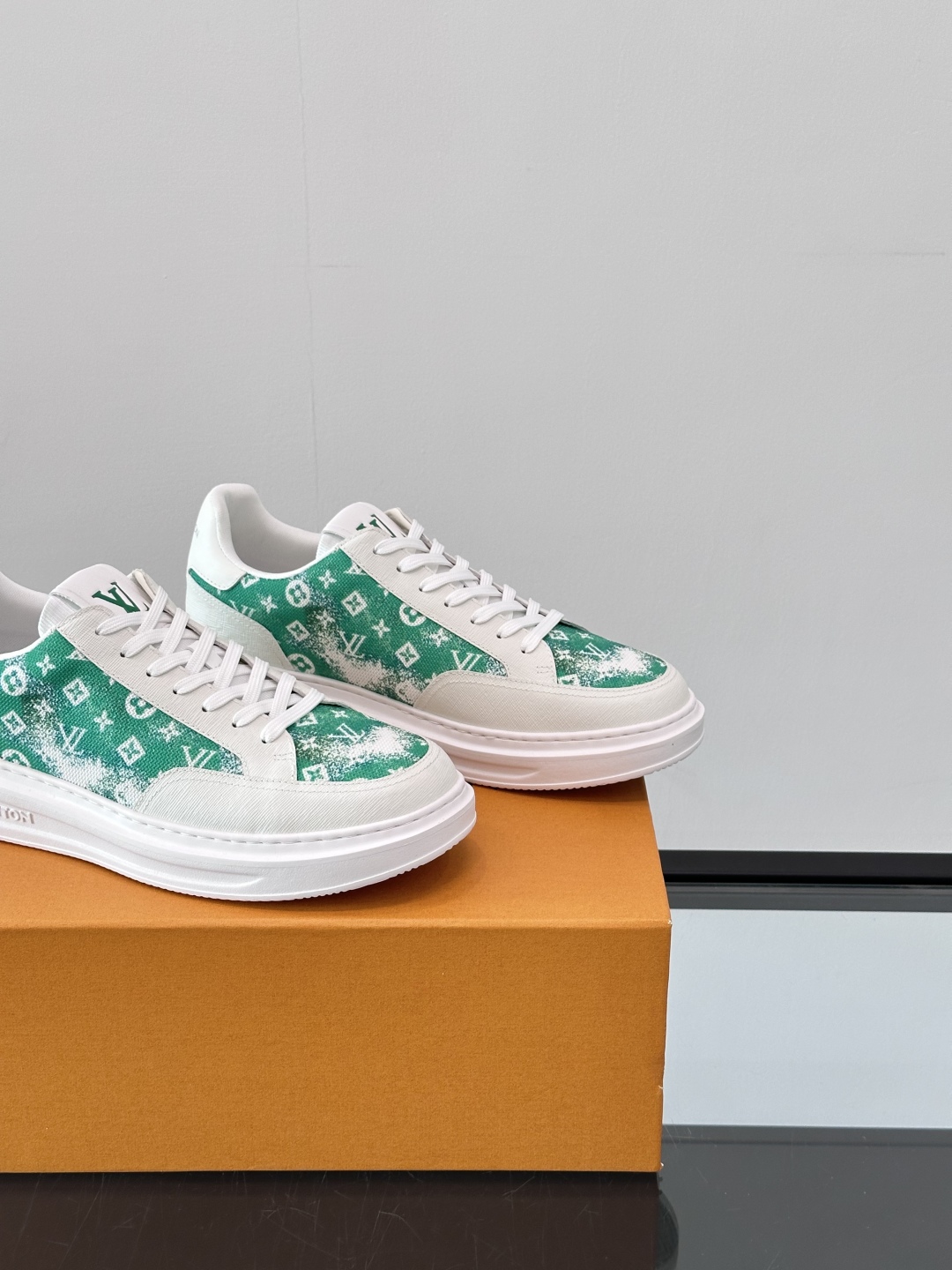 Louis Vuitton Beverly Hills Monogram Leather Sneaker - Stylish & Comfortable 8 cmp i1750065668651 4277 0 6