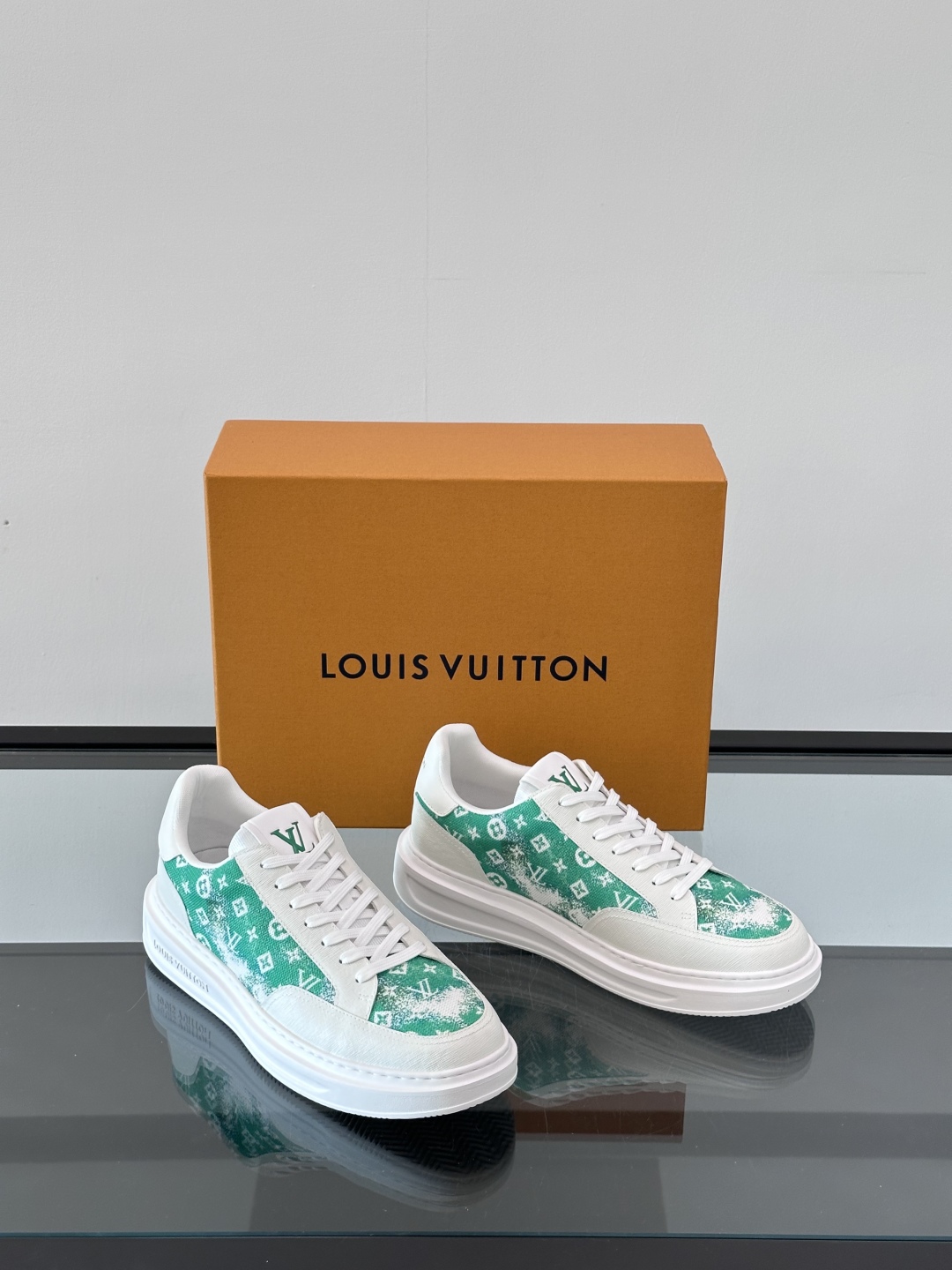 Louis Vuitton Beverly Hills Monogram Leather Sneaker - Stylish & Comfortable 6 cmp i1750065668664 5428 0 4