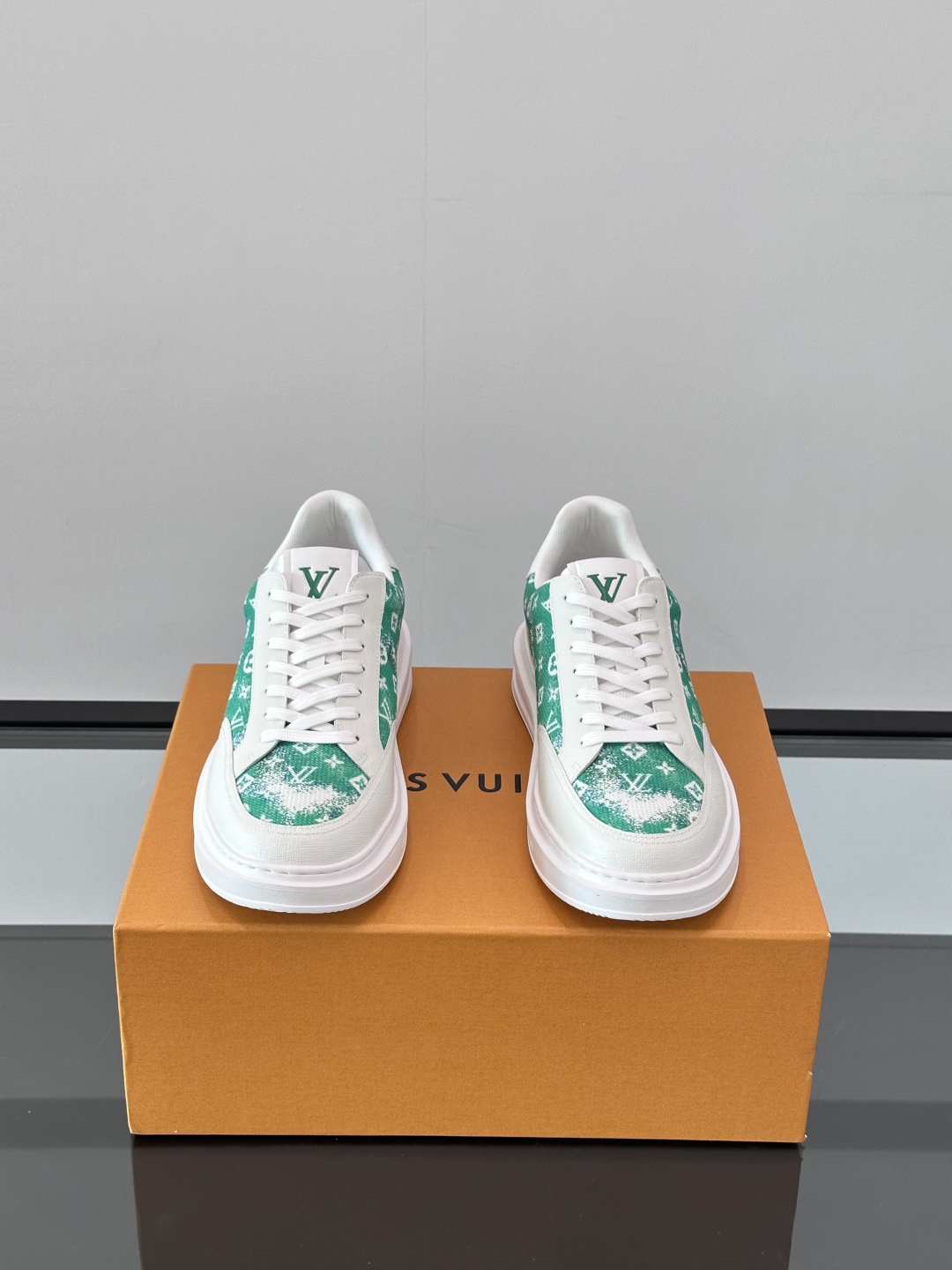 Louis Vuitton Beverly Hills Monogram Leather Sneaker - Stylish & Comfortable 3 cmp i1750065668683 2877 0 1
