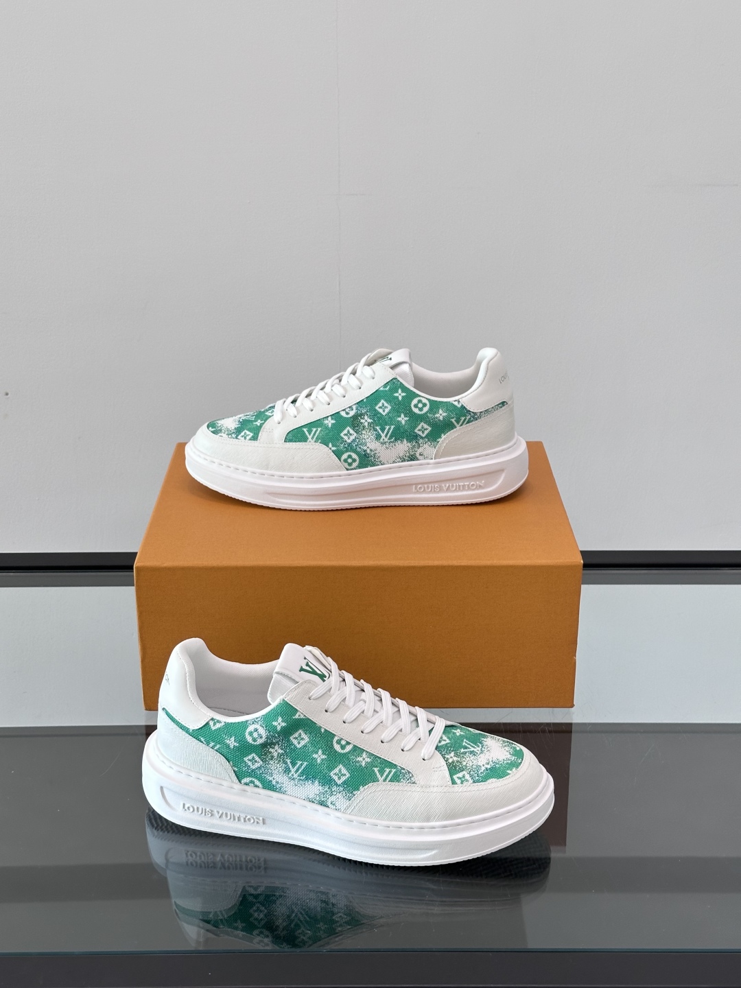 Louis Vuitton Beverly Hills Monogram Leather Sneaker - Stylish & Comfortable 5 cmp i1750065668710 3923 0 3