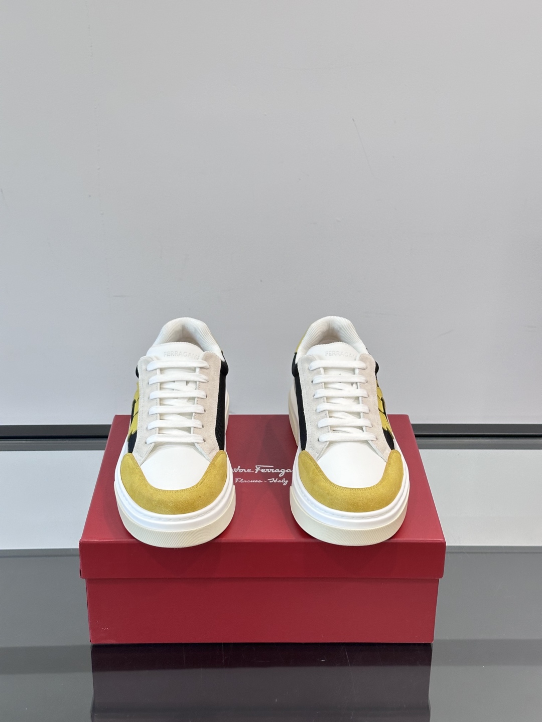Ferragamo Men's Suede & Leather Trim Sneakers - Stylish & Comfortable 3 cmp i1750224245440 4268 0 1