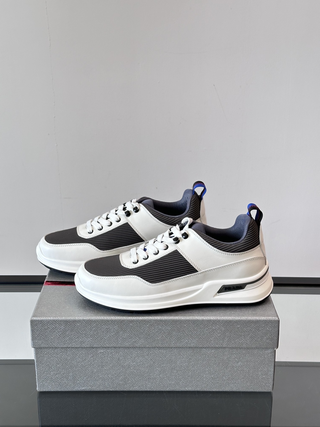 Prada Men's Leather & Mesh Sneakers - Stylish, Comfortable, and Breathable 4 cmp i1750396373269 6926 0 2