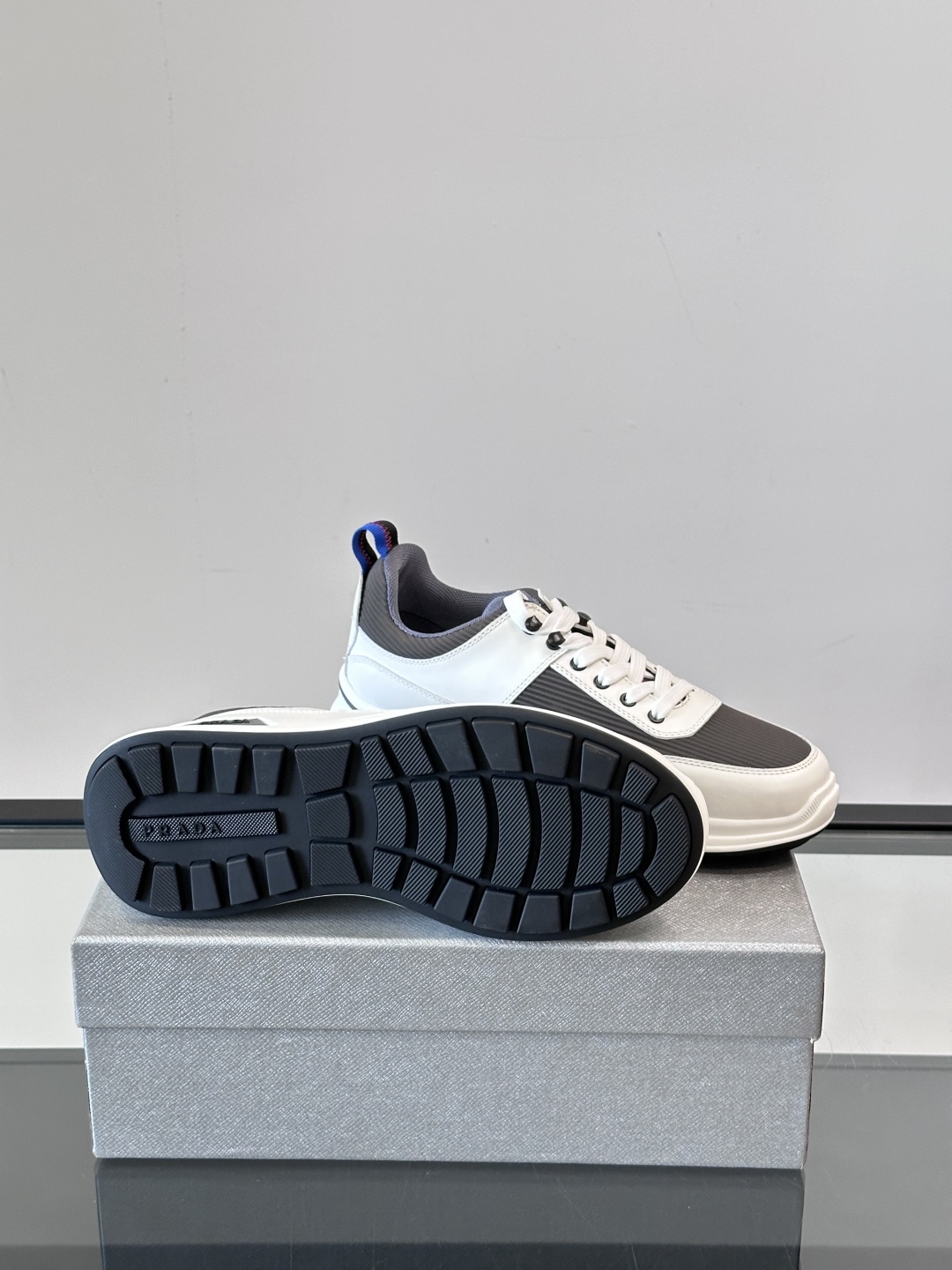 Prada Men's Leather & Mesh Sneakers - Stylish, Comfortable, and Breathable 10 cmp i1750396375101 7720 0 8