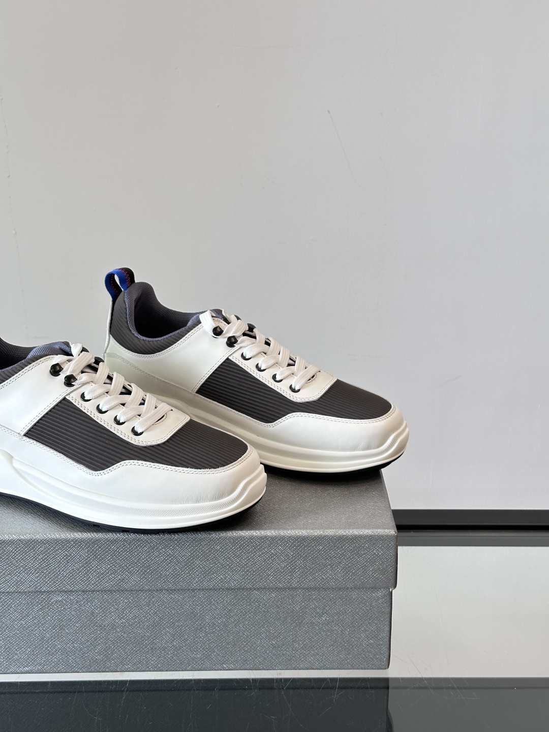 Prada Men's Leather & Mesh Sneakers - Stylish, Comfortable, and Breathable 9 cmp i1750396375110 6797 0 7