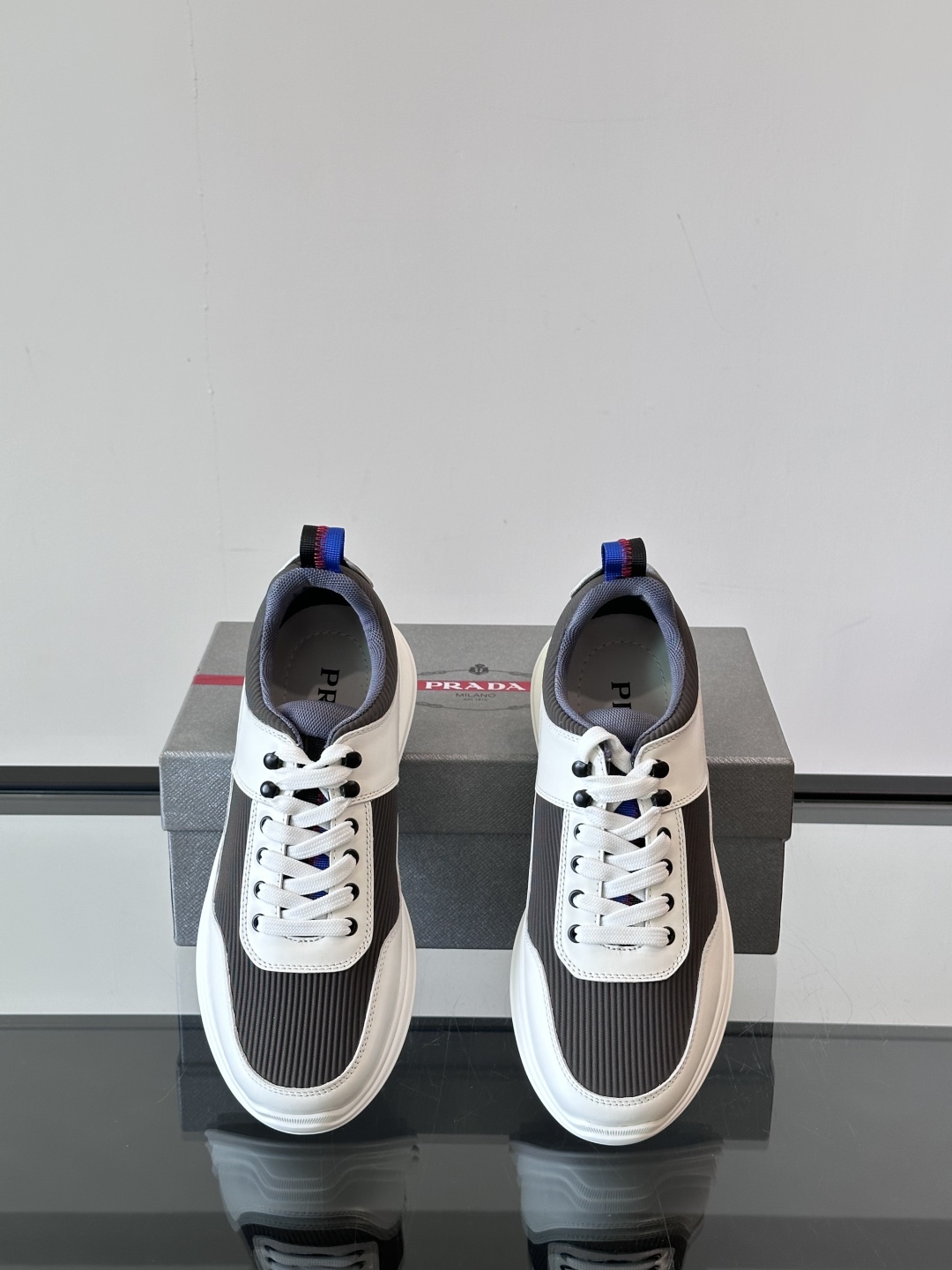 Prada Men's Leather & Mesh Sneakers - Stylish, Comfortable, and Breathable 7 cmp i1750396375127 6731 0 5