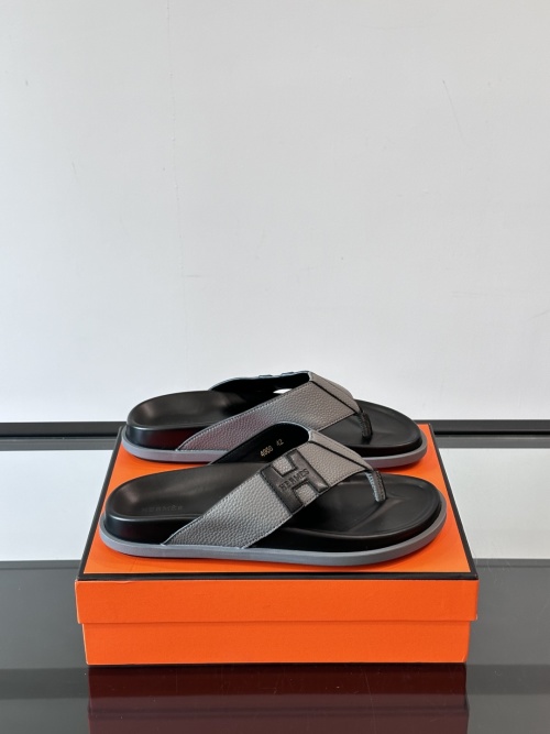 Hermes Men's Premium Leather Thong Sandals | Comfortable & Stylish 1 Hermes Men's Premium Leather Thong Sandals | Comfortable & Stylish