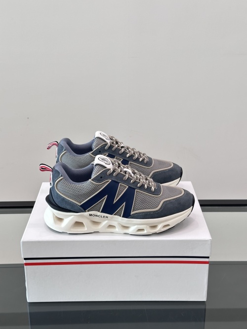 Moncler Pacey Men's Sneakers, Thick-Soled, Versatile, New Style - Size 39-44 1 Moncler Pacey Men's Sneakers, Thick-Soled, Versatile, New Style - Size 39-44