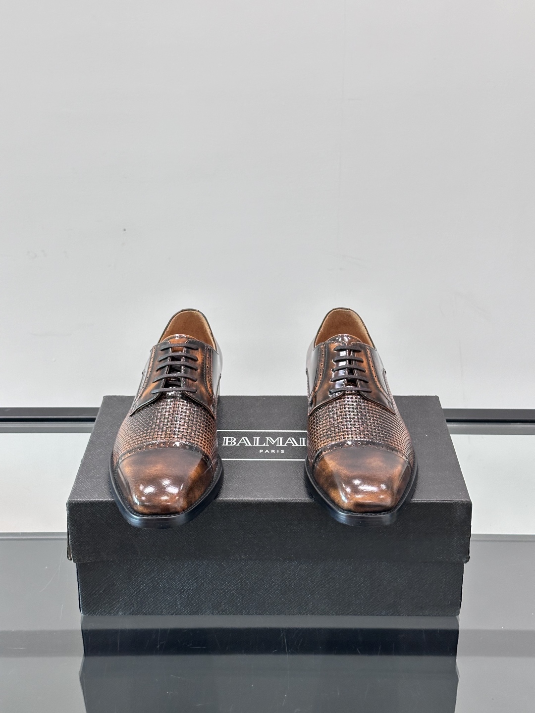 Balmain Men's Leather Dress Shoes - Imported Calfskin, Sizes 39-44 3 cmp i1751638235962 7202 0 1