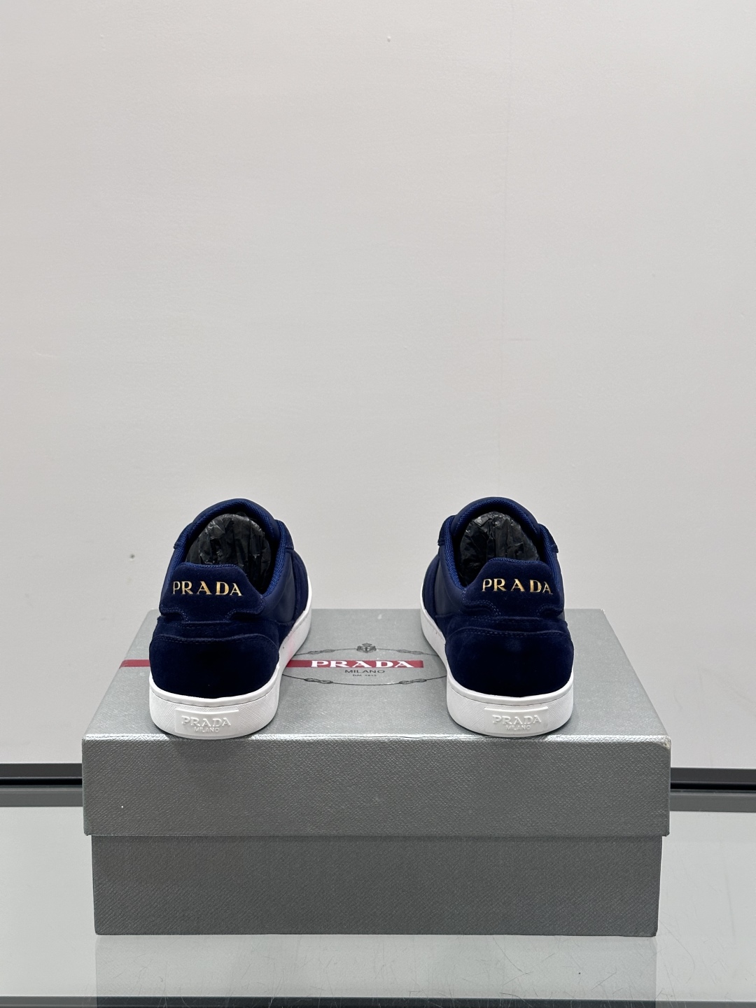 Prada Men's Leather and Suede Sneaker - Casual and Comfortable Shoes 9 cmp i1751778760428 1775 0 7