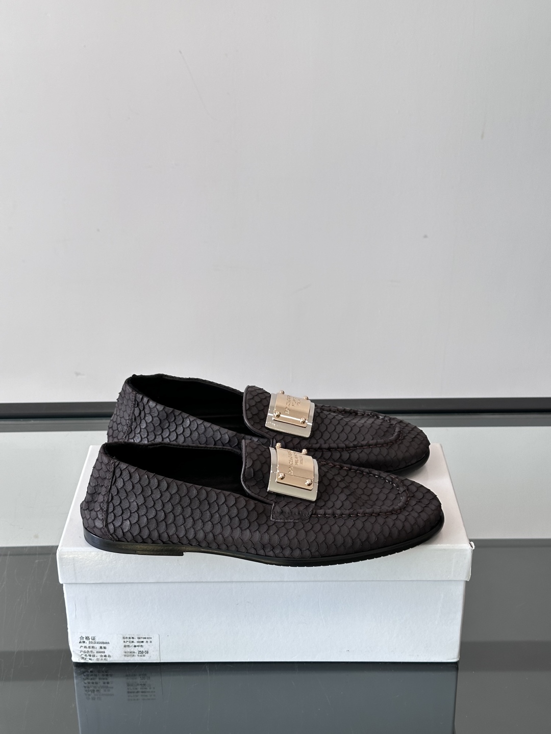 Dolce & Gabbana男士驾车鞋🚗新款男士驾车鞋，面料采用全进口牛皮，看得见的质感，重工车线，内