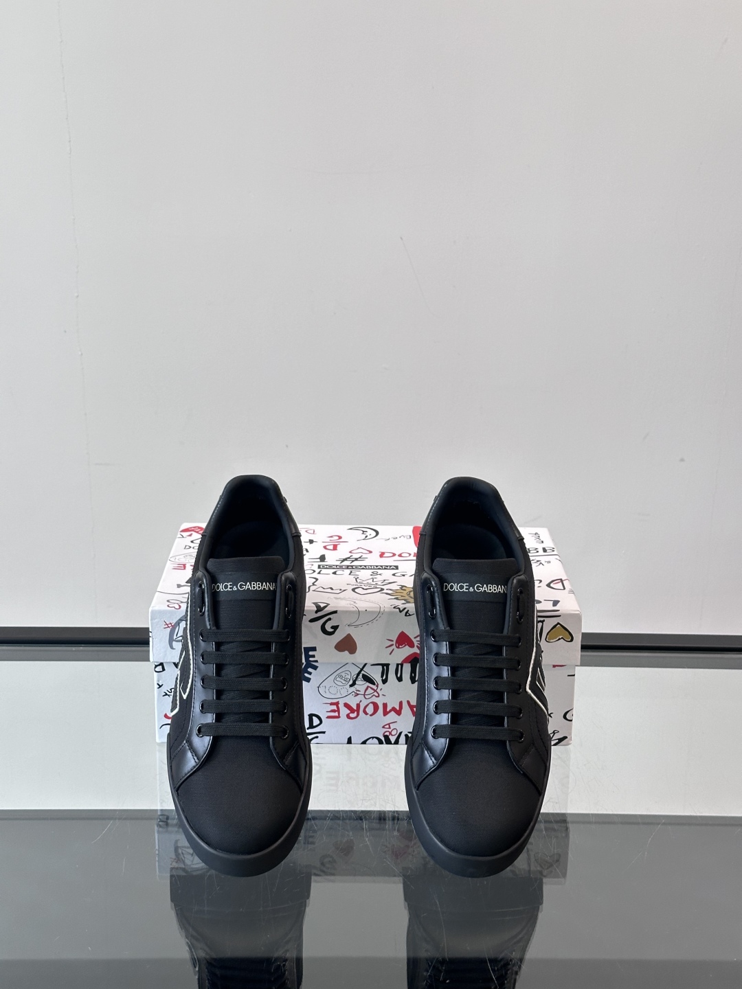 ◾️▫️DG高端精品男士休闲运动鞋！进口原版牛皮拼接透气网面，进口原版五金，精致奢华，超A级别！版型对比