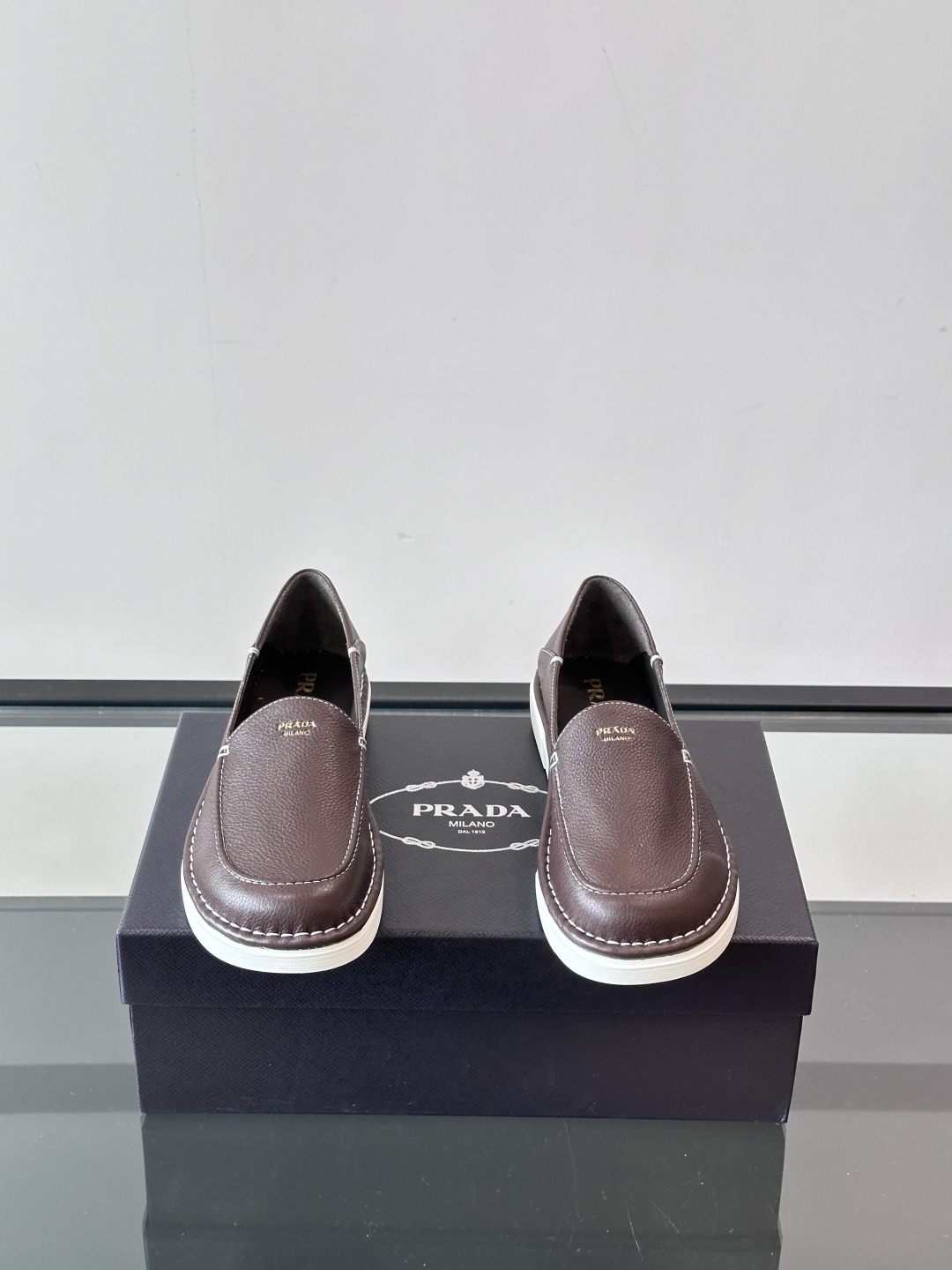 Prada Men's Leather Driving Loafers - Comfortable & Stylish Size 39-44 3 cmp i1754731774958 6066 0 1