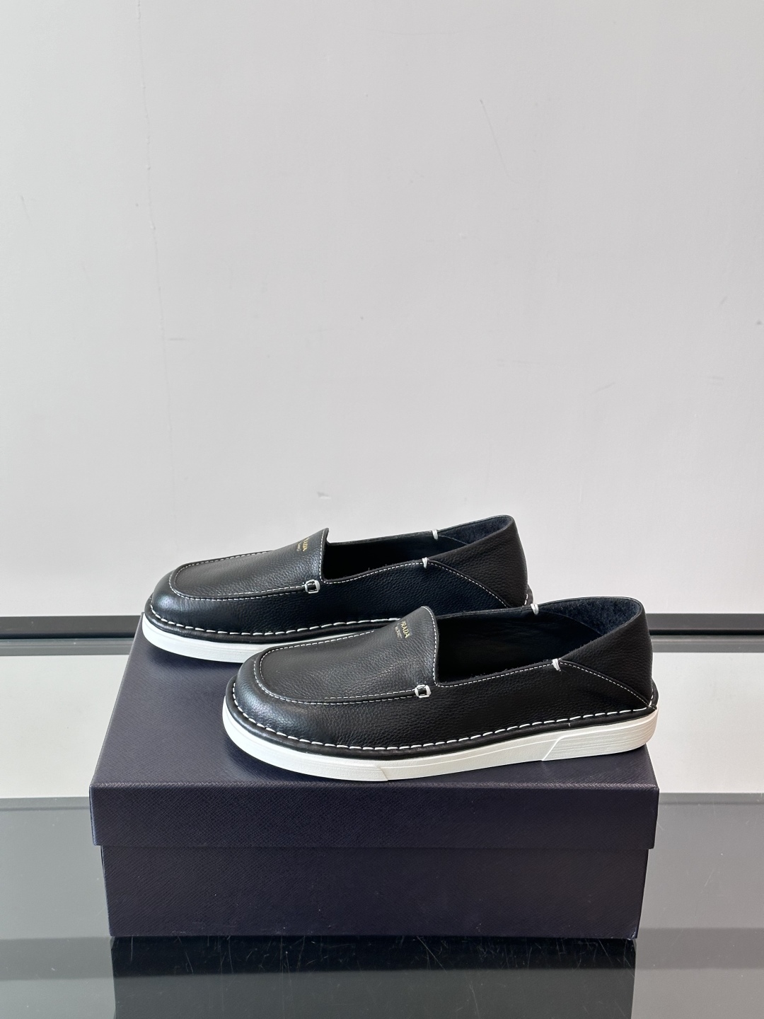 Prada Men's Leather Driving Loafers Casual Shoes - Premium Quality & Comfort 4 cmp i1754731842371 4112 0 2