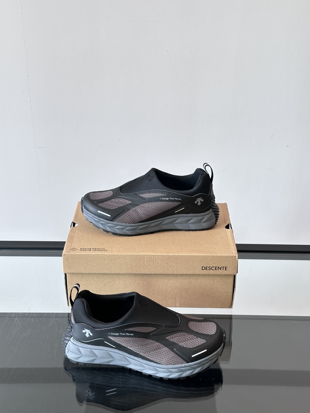 迪桑特DESCENTE TERRAIND SLIP-ON舒适柔软 防滑耐磨低帮 登山鞋🥾。打卡科技的魅力