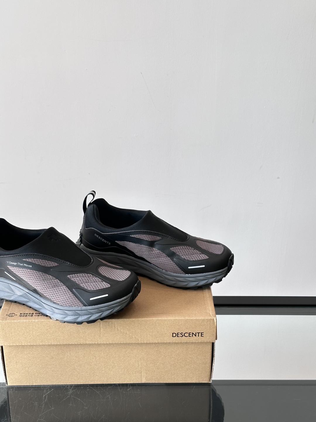 迪桑特DESCENTE TERRAIND SLIP-ON舒适柔软 防滑耐磨低帮 登山鞋🥾。打卡科技的魅力