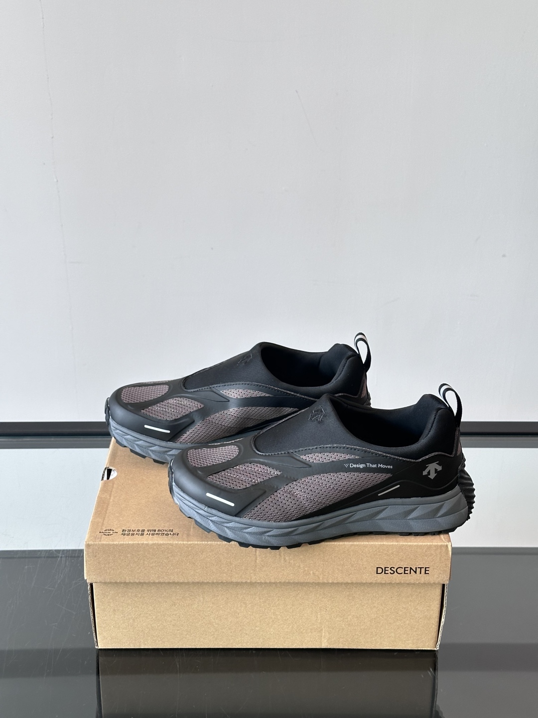 迪桑特DESCENTE TERRAIND SLIP-ON舒适柔软 防滑耐磨低帮 登山鞋🥾。打卡科技的魅力