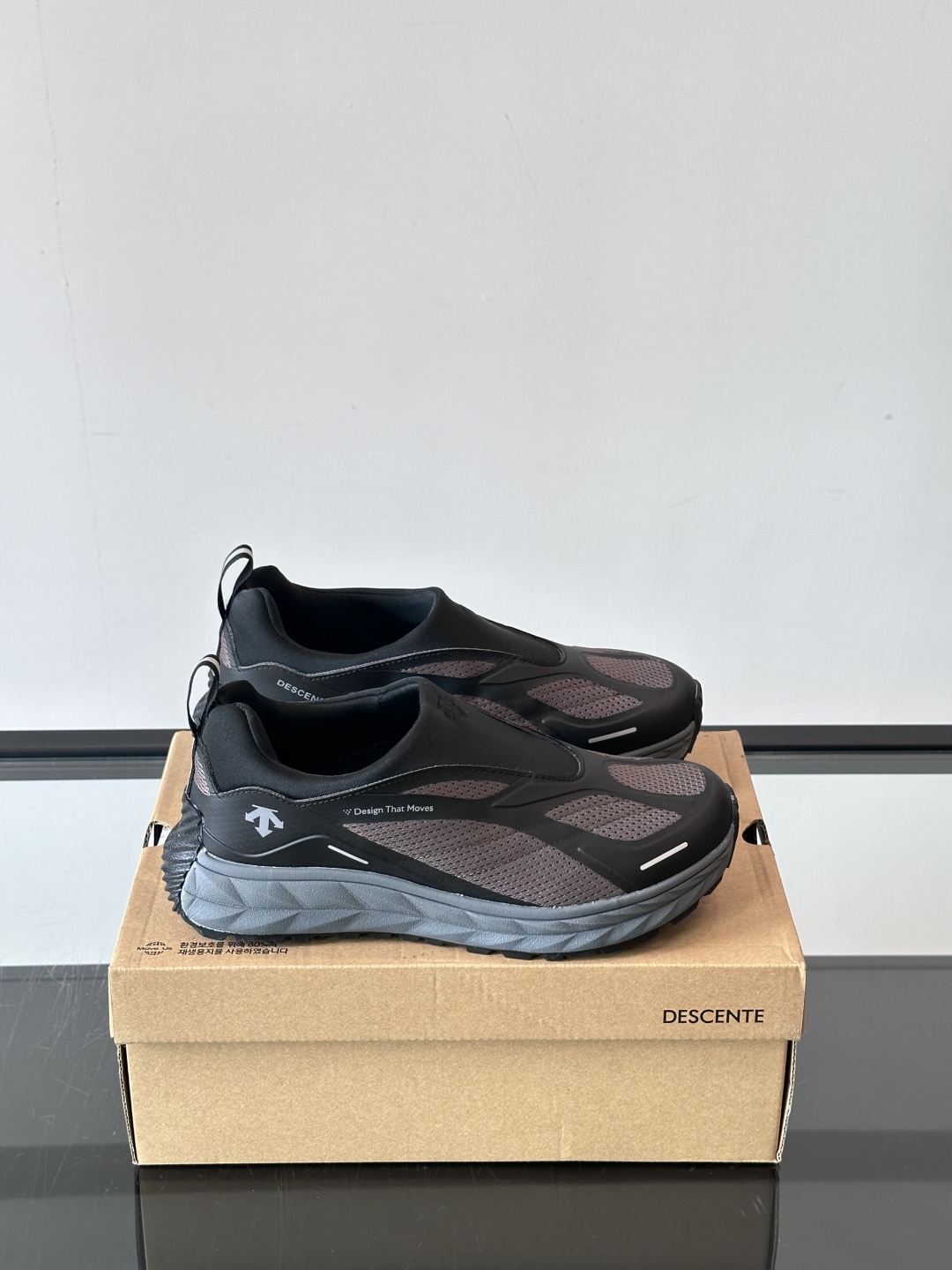 迪桑特DESCENTE TERRAIND SLIP-ON舒适柔软 防滑耐磨低帮 登山鞋🥾。打卡科技的魅力