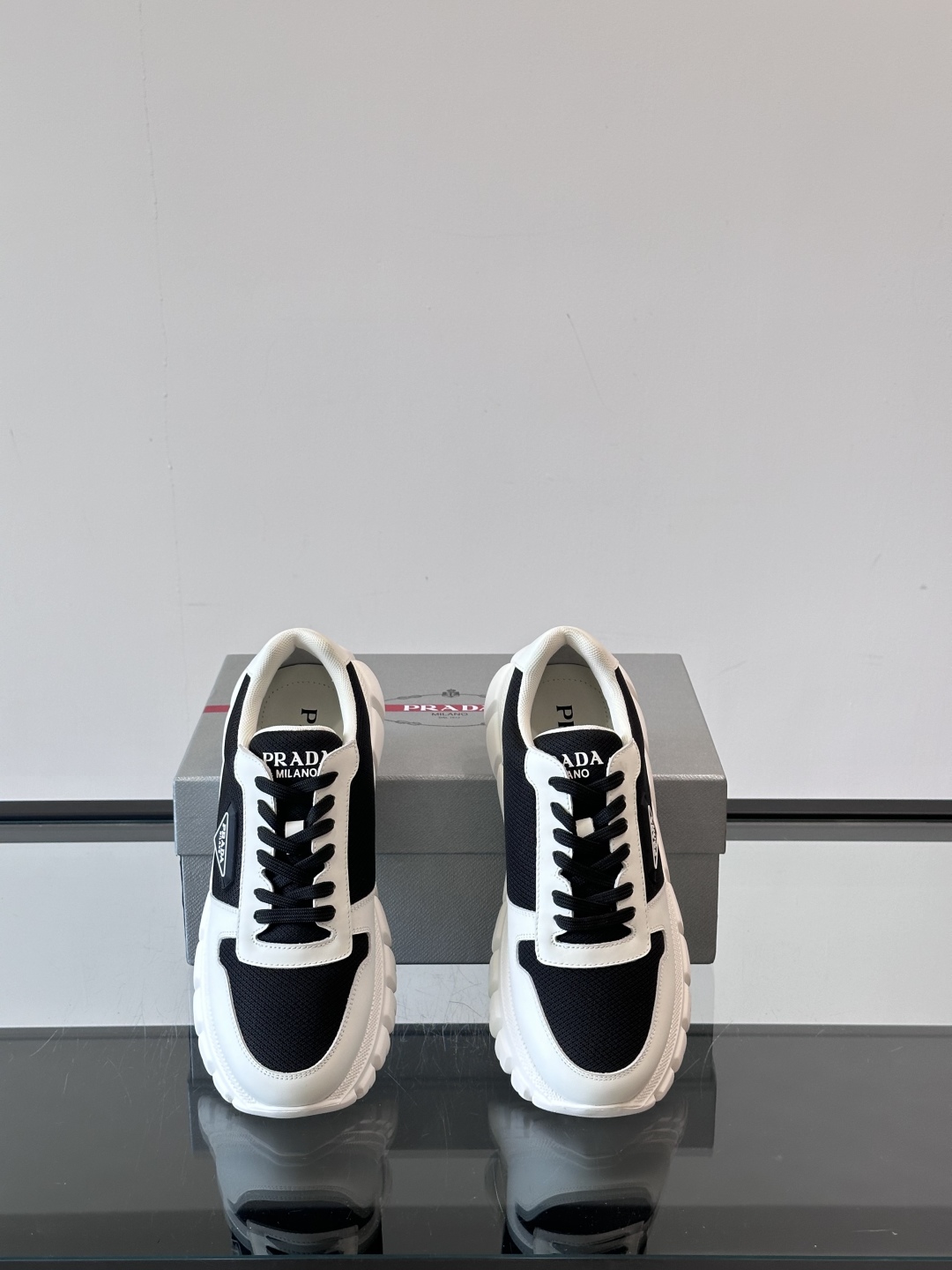 Prada Men's Nappa Leather Sneakers with Embossed Logo, Lightweight Rubber Sole 7 cmp i1754989453519 7379 0 5