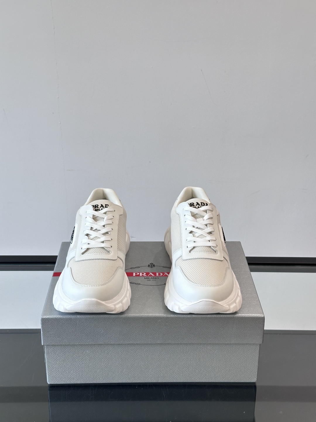 Prada Men's Nappa Leather Sneakers with Rubber Triangle Logo - Lightweight & Stylish 3 cmp i1754989468750 2733 0 1