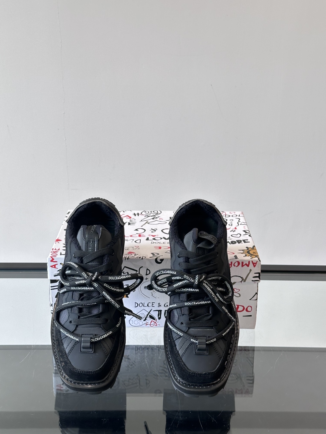 ◾️▫️DG高端精品潮酷面包鞋，男士休闲运动鞋！进口头层牛皮打造，粗旷的鞋带是整体造型的点睛之笔，提升格