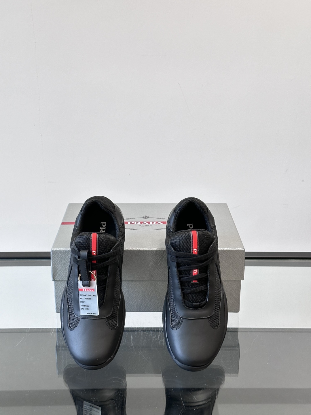 Prada America's Cup Sneakers: Soft Rubber & Bike Fabric, Iconic Design 7 cmp i1755073334009 9925 0 5