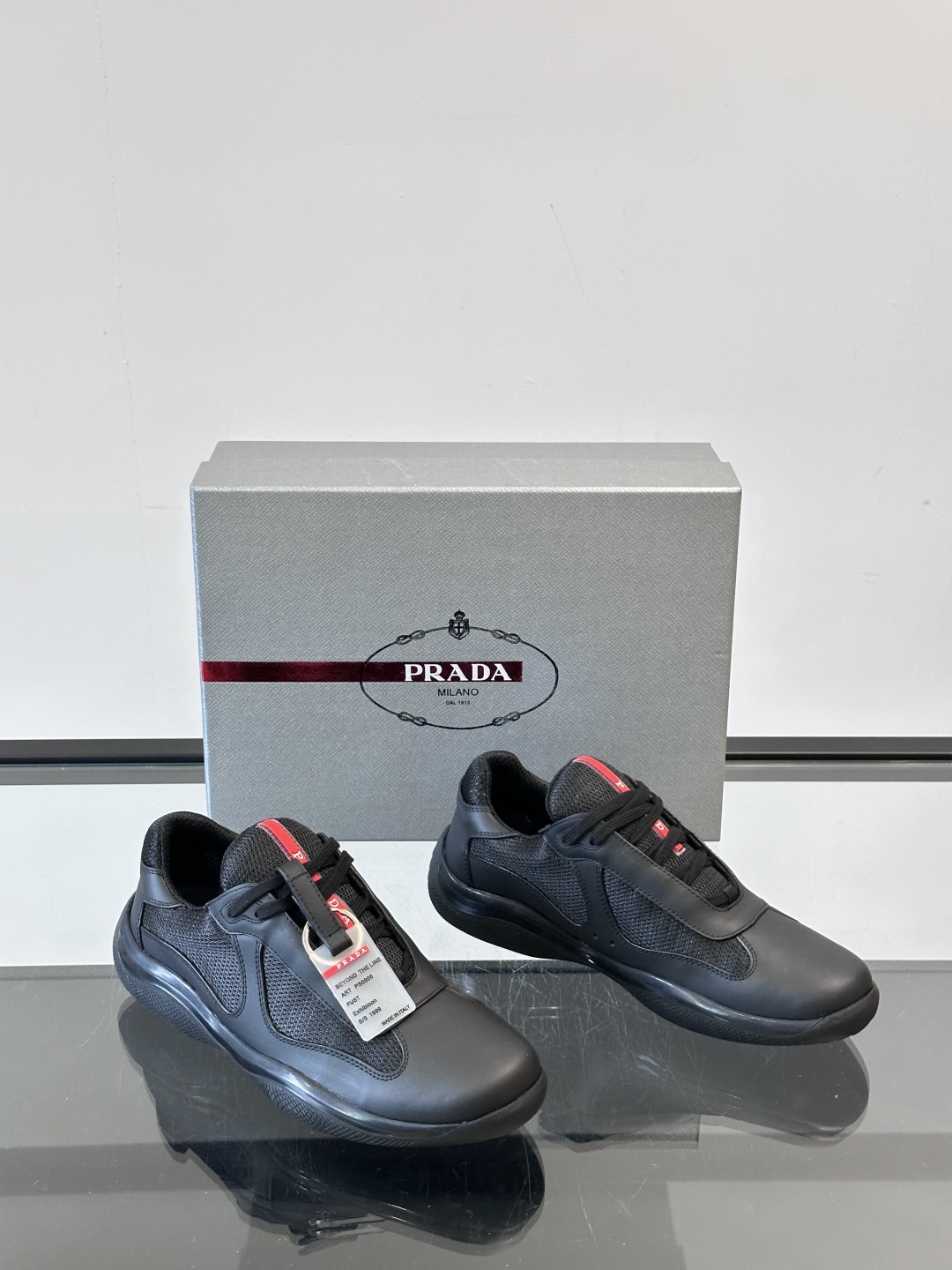 Prada America's Cup Sneakers: Soft Rubber & Bike Fabric, Iconic Design 6 cmp i1755073334081 8197 0 4