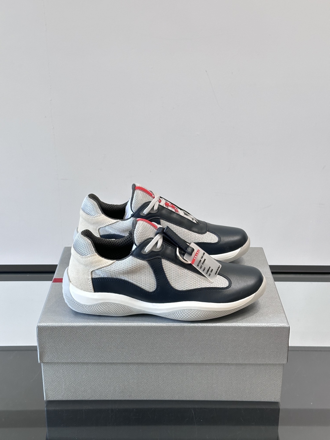 Prada America's Cup Soft Rubber & Bike Fabric Sneakers - Modern & Stylish 2 cmp i1755073590467 7019 0 0