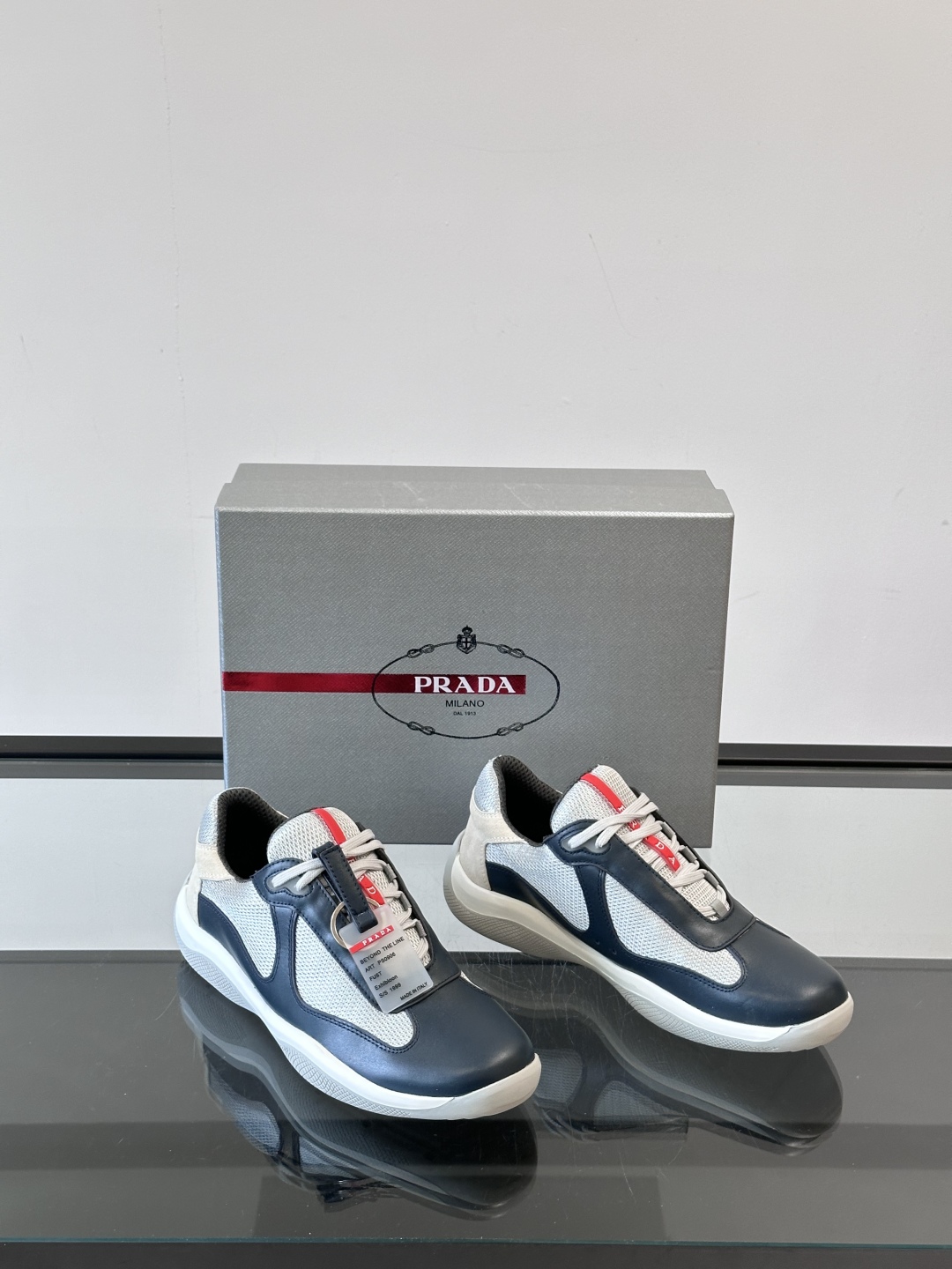 Prada America's Cup Soft Rubber & Bike Fabric Sneakers - Modern & Stylish 6 cmp i1755073590477 8359 0 4