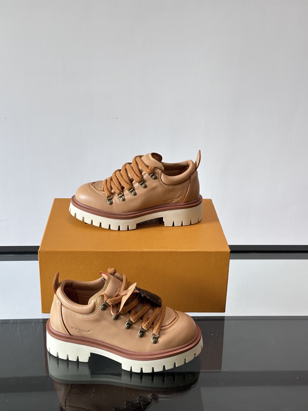 LV REMIX系带鞋法式复古的少女感老爹鞋👟LV Remix derby 25WF新品情侣款德比鞋以经