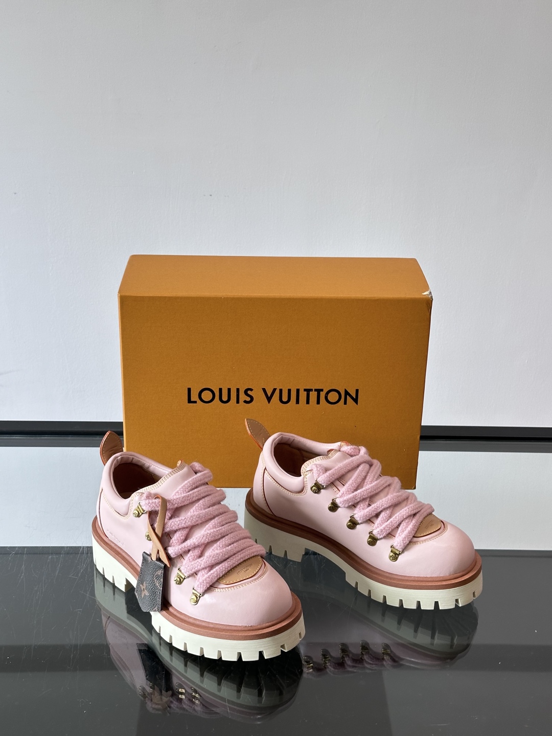 LV REMIX系带鞋法式复古的少女感老爹鞋👟LV Remix derby 25WF新品情侣款德比鞋以经