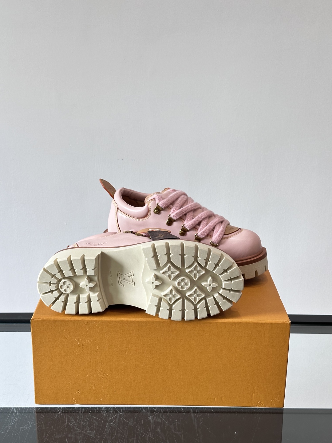 LV REMIX系带鞋法式复古的少女感老爹鞋👟LV Remix derby 25WF新品情侣款德比鞋以经