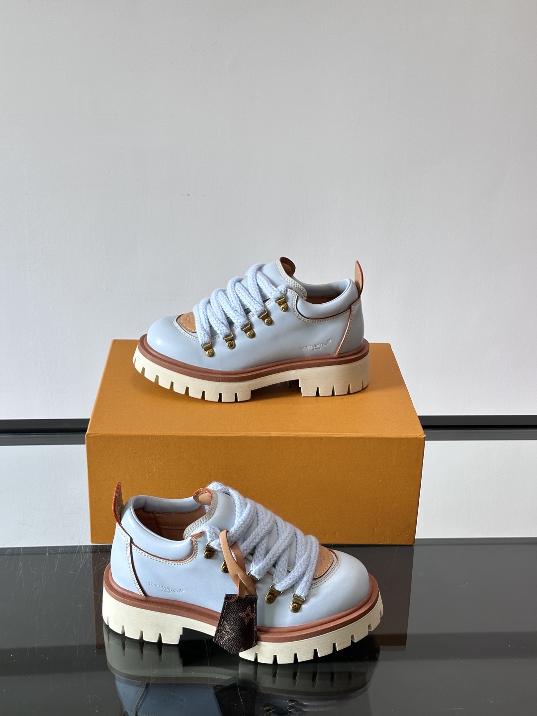 LV REMIX系带鞋法式复古的少女感老爹鞋👟LV Remix derby 25WF新品情侣款德比鞋以经