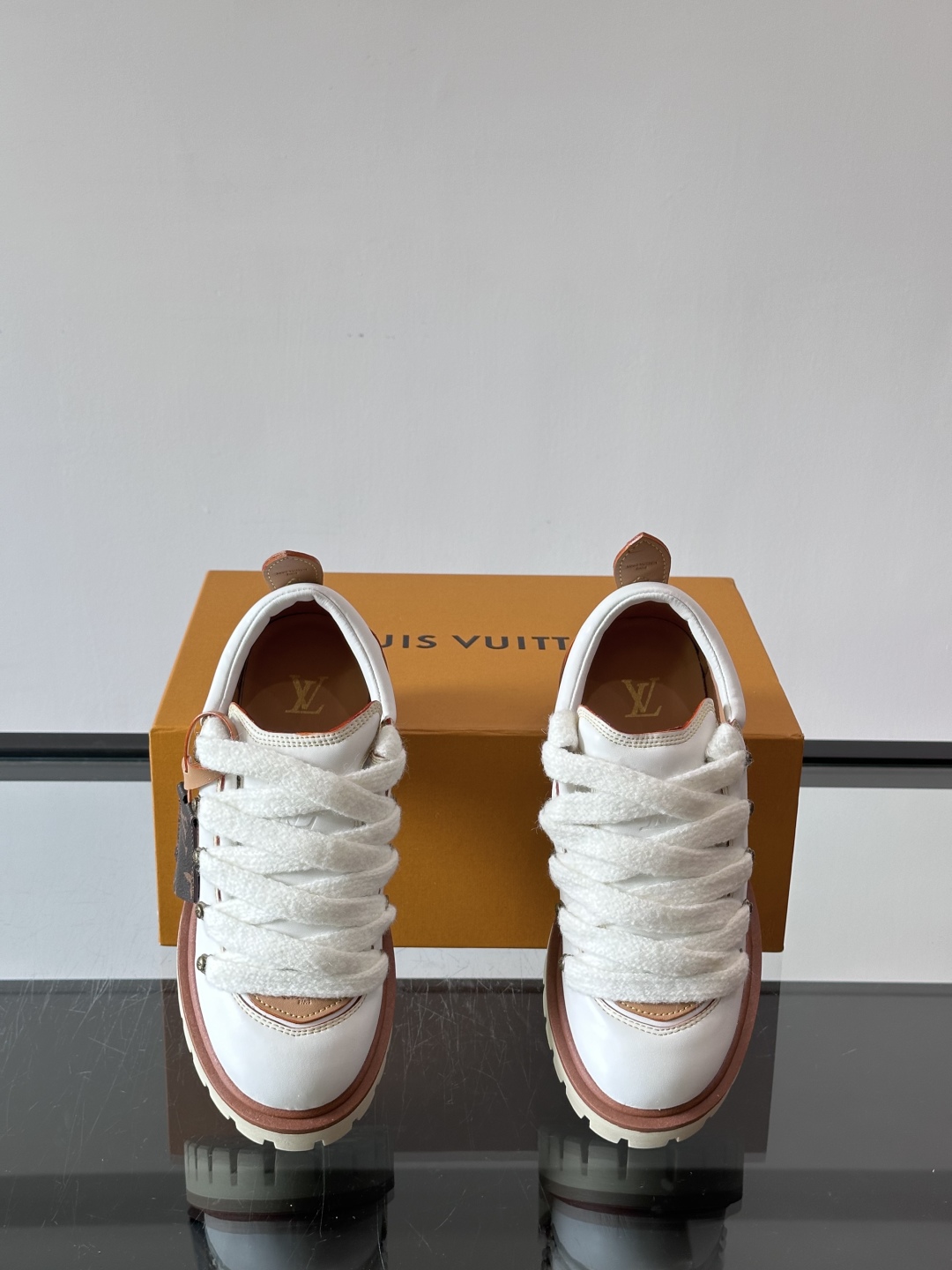 LV REMIX系带鞋法式复古的少女感老爹鞋👟LV Remix derby 25WF新品情侣款德比鞋以经