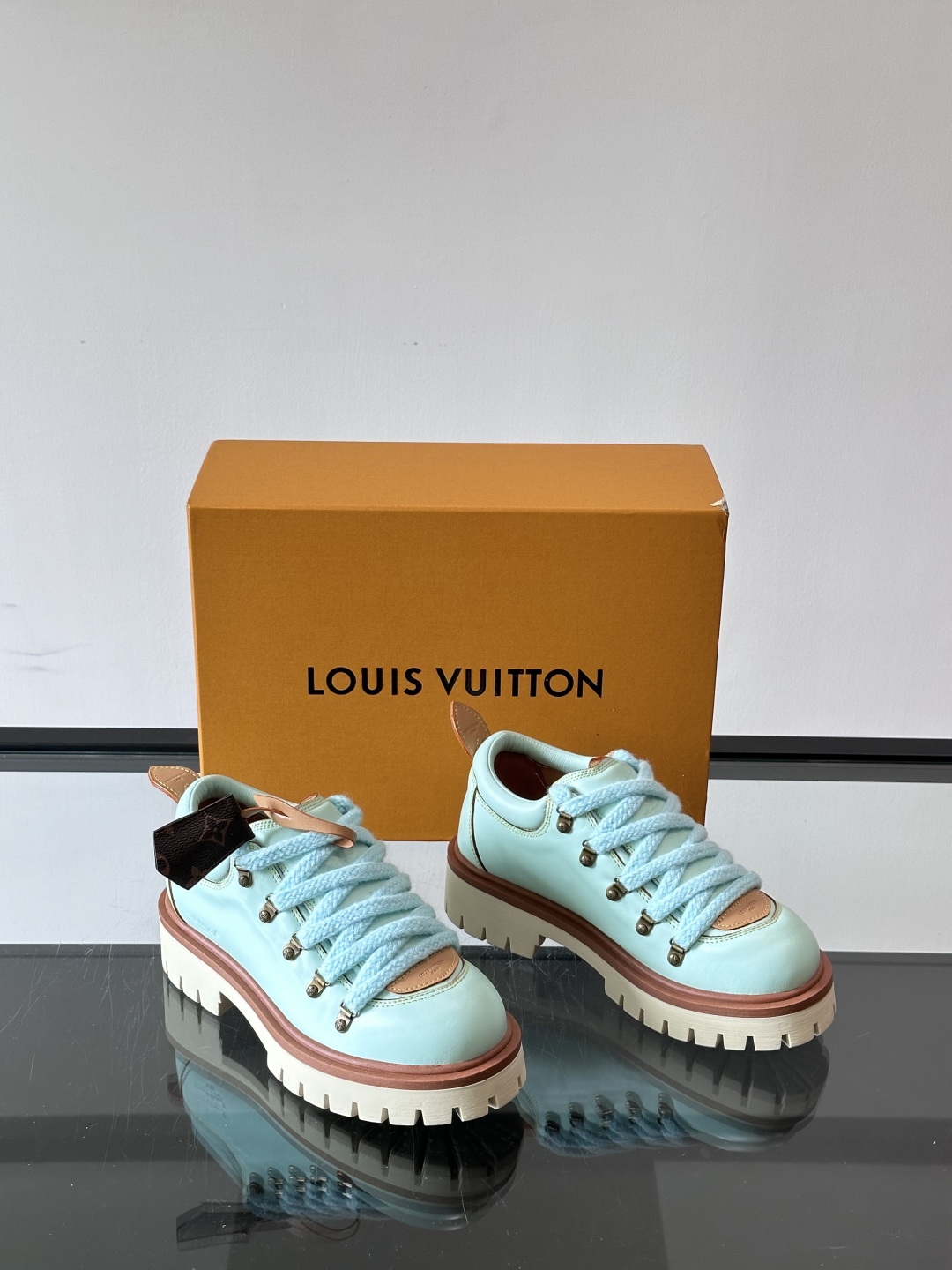 LV REMIX系带鞋法式复古的少女感老爹鞋👟LV Remix derby 25WF新品情侣款德比鞋以经