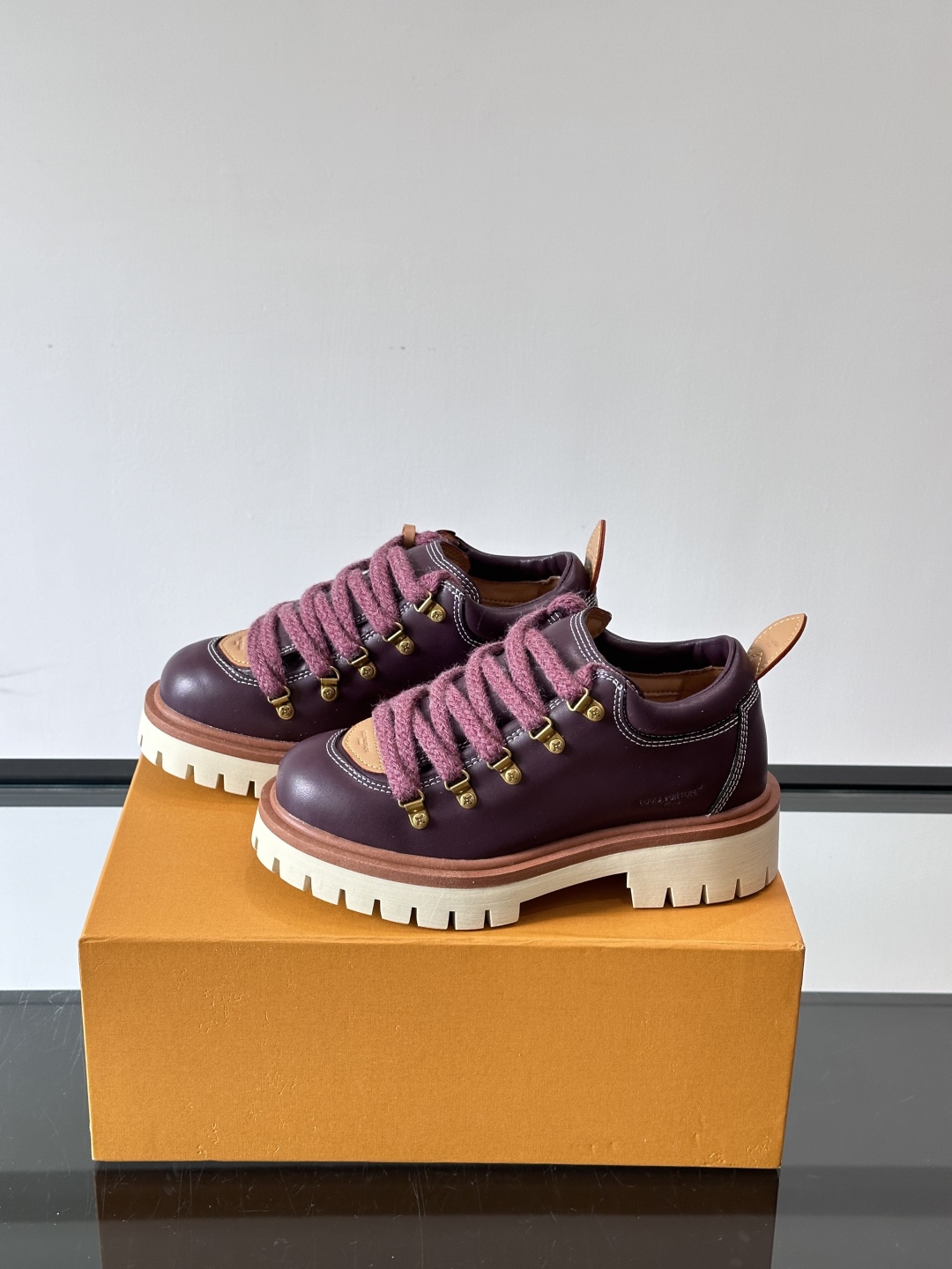 LV REMIX系带鞋法式复古的少女感老爹鞋👟LV Remix derby 25WF新品情侣款德比鞋以经