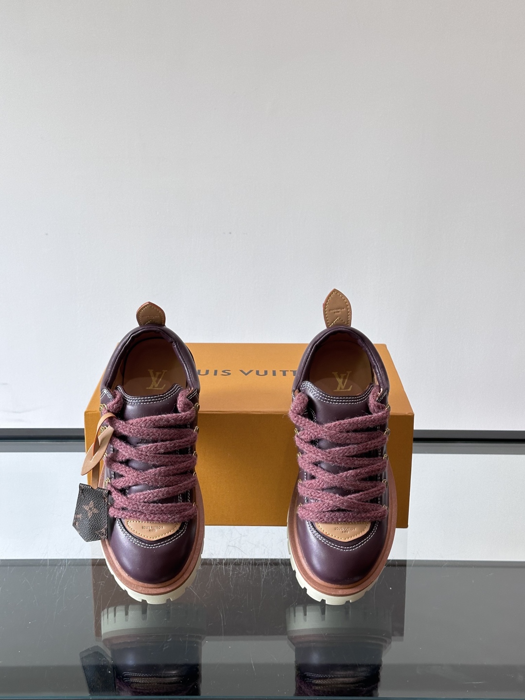 LV REMIX系带鞋法式复古的少女感老爹鞋👟LV Remix derby 25WF新品情侣款德比鞋以经