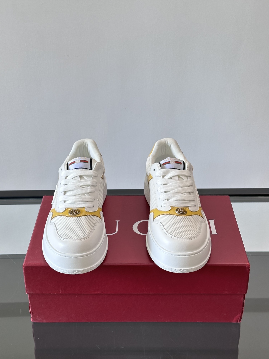 ◾️▫️Gucci男士厚底饼干鞋运动鞋，这款的舒适度真的很绝，超级轻便舒适百搭，👍必备单品，这款单品充满