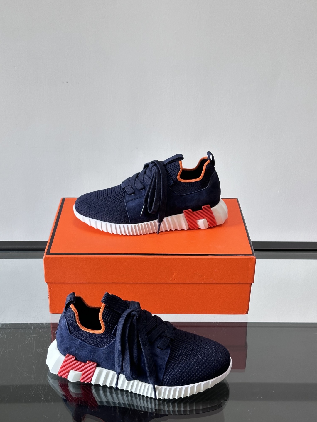 Hermes Bouncing运动鞋👟上新顶级原单品质，市面最高版本❗️ 原版开模大底。一分钱一分货，真