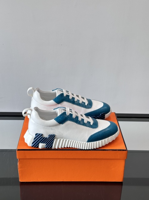 Hermès Bouncing Sneaker White Rubber Sole Goat Skin Leather, Fashion Style 1 Hermès Bouncing Sneaker White Rubber Sole Goat Skin Leather, Fashion Style