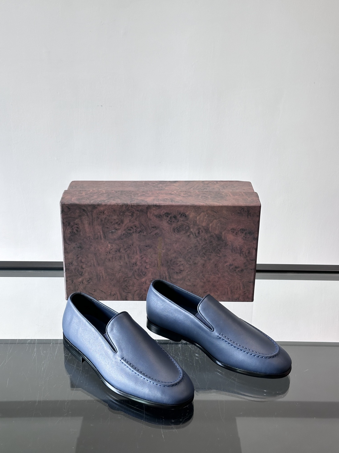 Stefano Ricci 史蒂芬高端奢侈品牌，男士乐福鞋👞，原版牛皮，质感高端细腻，内里全小牛皮面料，