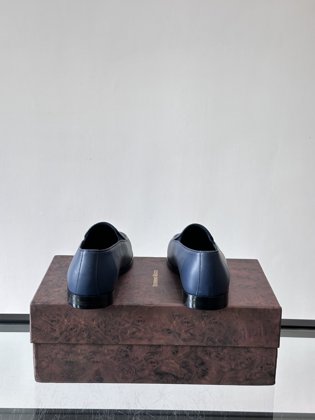 Stefano Ricci 史蒂芬高端奢侈品牌，男士乐福鞋👞，原版牛皮，质感高端细腻，内里全小牛皮面料，