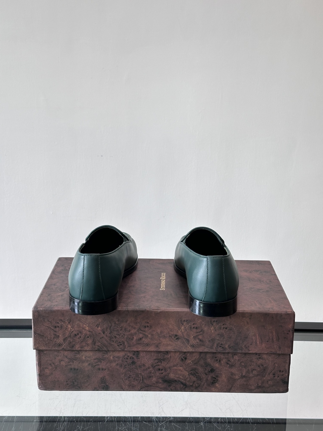 Stefano Ricci 史蒂芬高端奢侈品牌，男士乐福鞋👞，原版牛皮，质感高端细腻，内里全小牛皮面料，