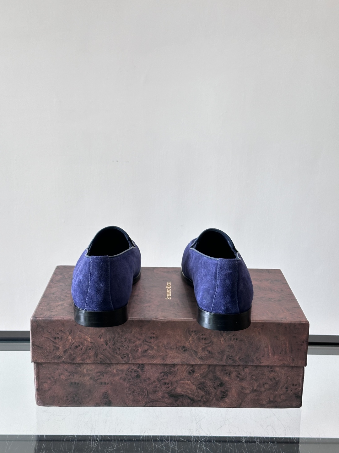 Stefano Ricci 史蒂芬高端奢侈品牌，男士乐福鞋👞，原版牛皮，质感高端细腻，内里全小牛皮面料，