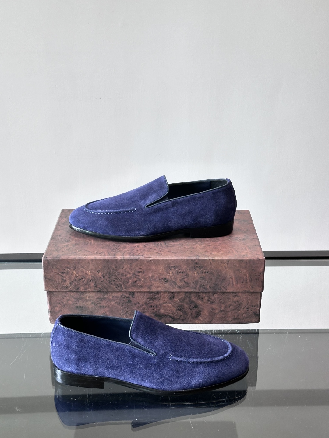 Stefano Ricci 史蒂芬高端奢侈品牌，男士乐福鞋👞，原版牛皮，质感高端细腻，内里全小牛皮面料，