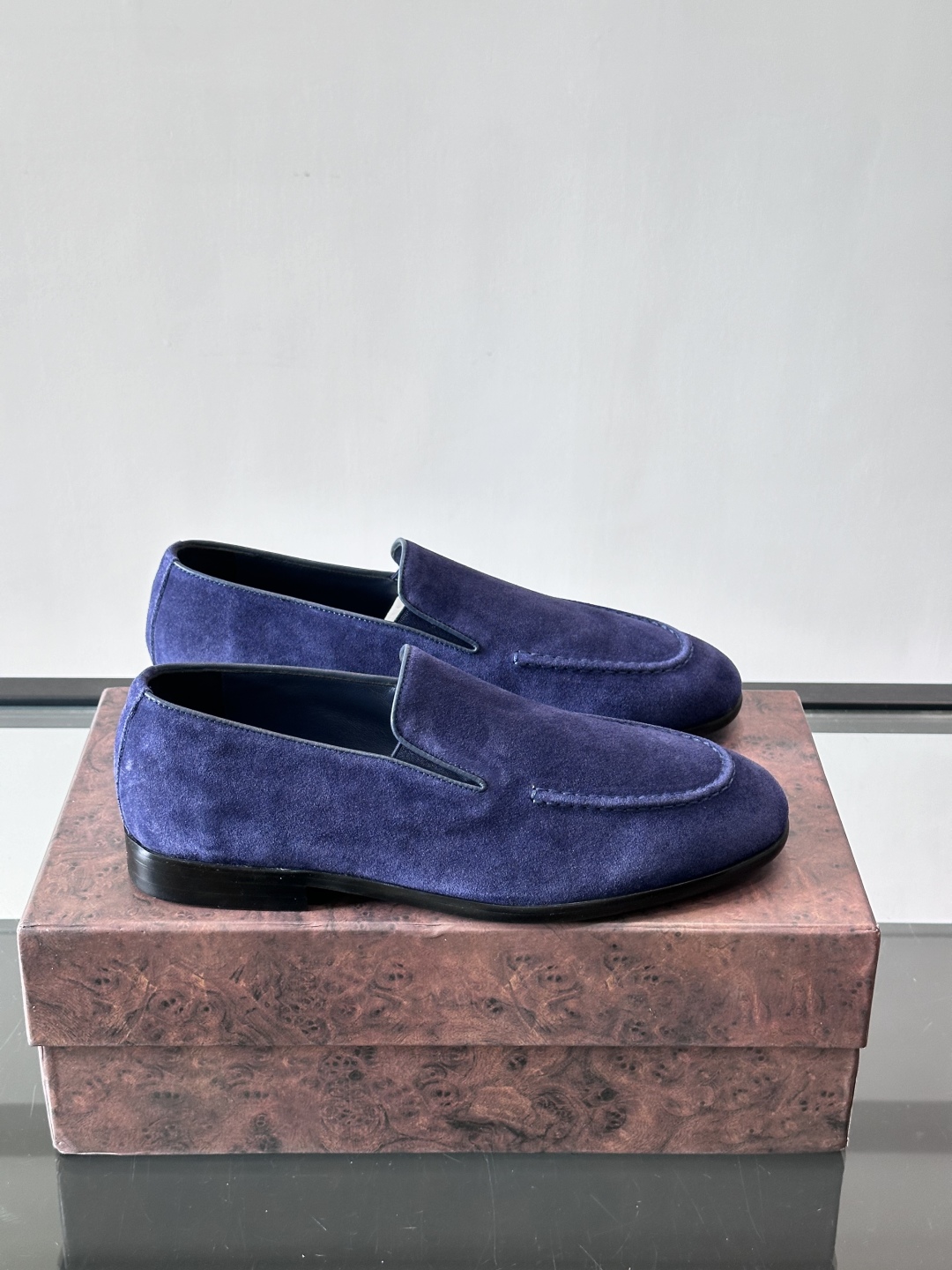 Stefano Ricci 史蒂芬高端奢侈品牌，男士乐福鞋👞，原版牛皮，质感高端细腻，内里全小牛皮面料，