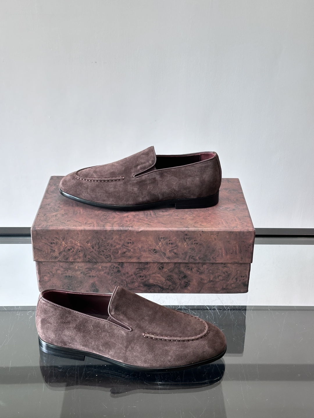 Stefano Ricci 史蒂芬高端奢侈品牌，男士乐福鞋👞，原版牛皮，质感高端细腻，内里全小牛皮面料，