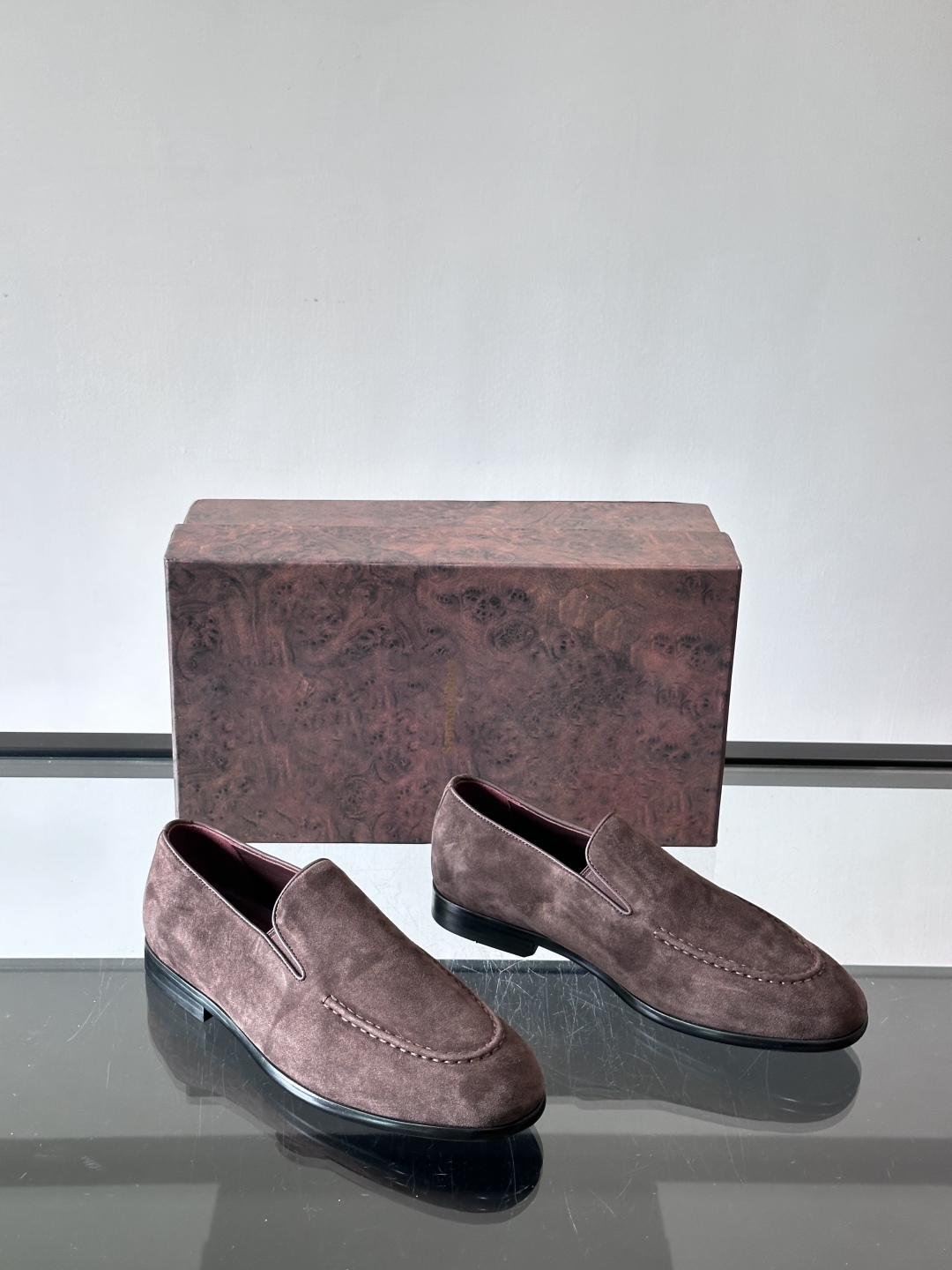 Stefano Ricci 史蒂芬高端奢侈品牌，男士乐福鞋👞，原版牛皮，质感高端细腻，内里全小牛皮面料，